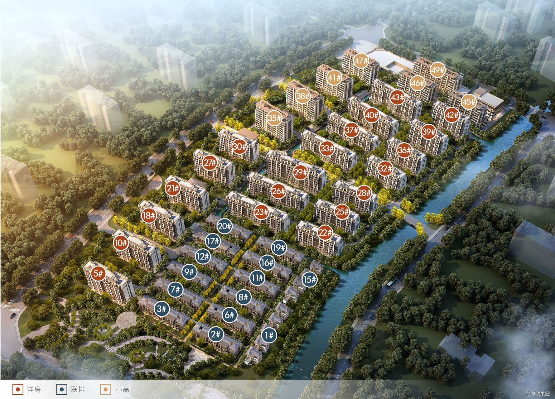 北辰观澜府楼栋图