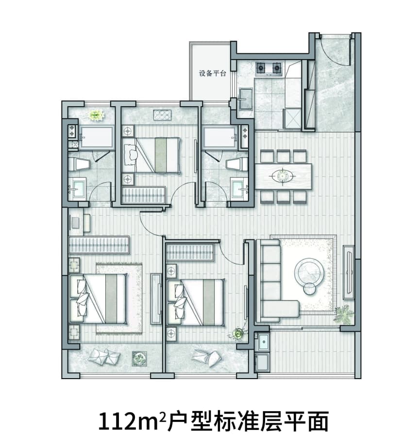 3室2厅2卫