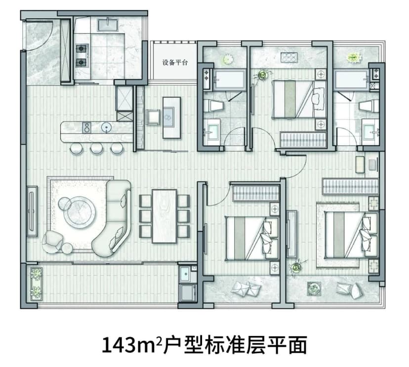 4室2厅2卫