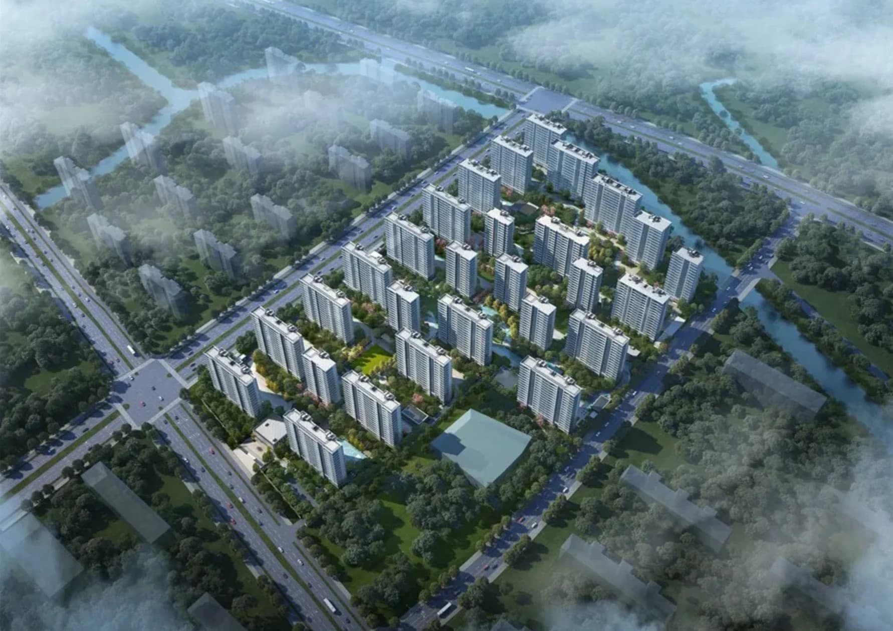 中建观澜雅境楼栋图