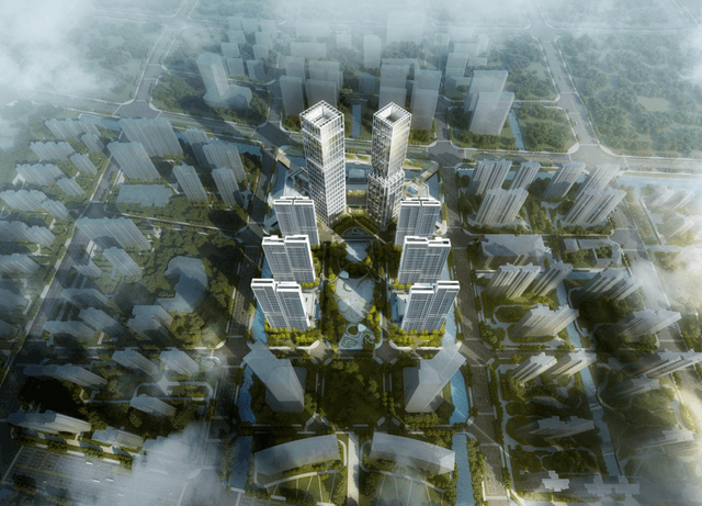 金相天地 整体鸟瞰效果图