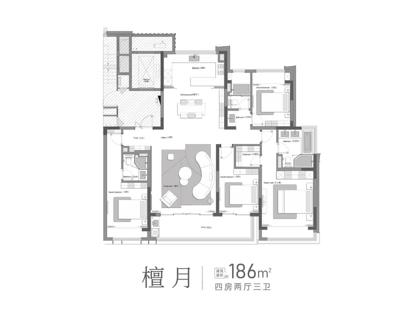 4室2厅3卫