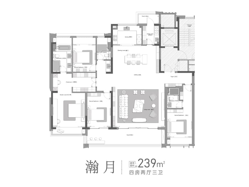 4室2厅3卫
