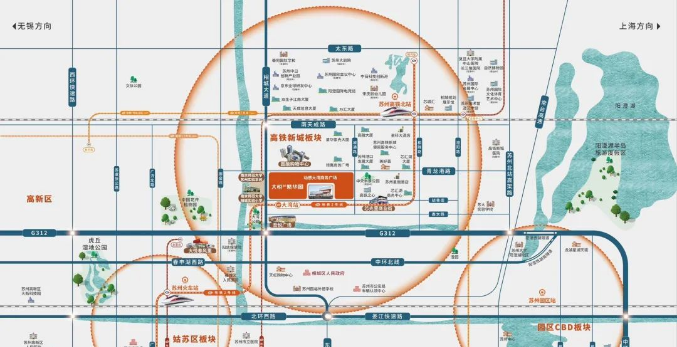 大悦繁华图区位图